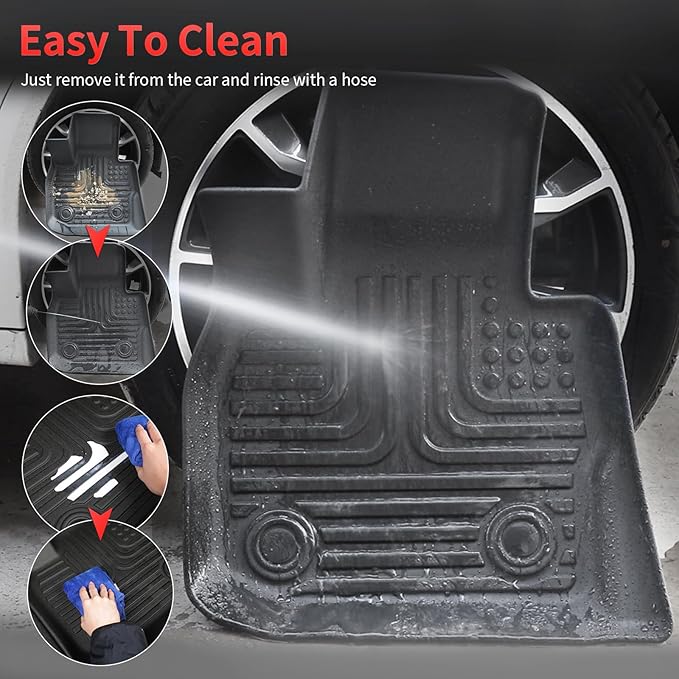 Wayhigh-All Weather Floor Mats & Cargo Liner Set