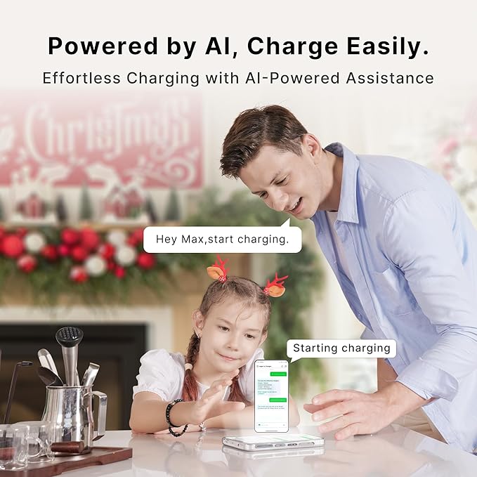 Autel Home Smart AI Level 2 EV Charger up to 40Amp, Indoor/Outdoor Fast