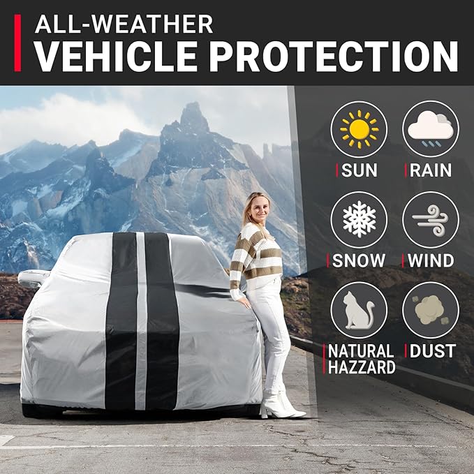 iCarCover Custom Car Cover for Chevy Camaro Z28, Berlinetta, Sport Waterproof