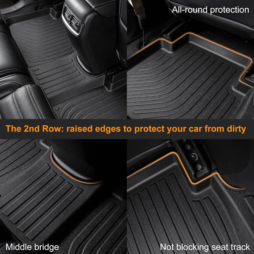 Floor Mats for Jeep Grand Cherokee L 2021-2026 6-Seater