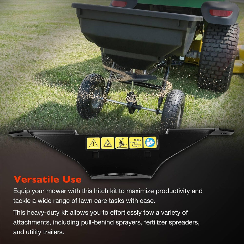 71502800 Trailer Hitch Kit for Edge Zero Turn Mowers, Heavy Duty Towing Attac...