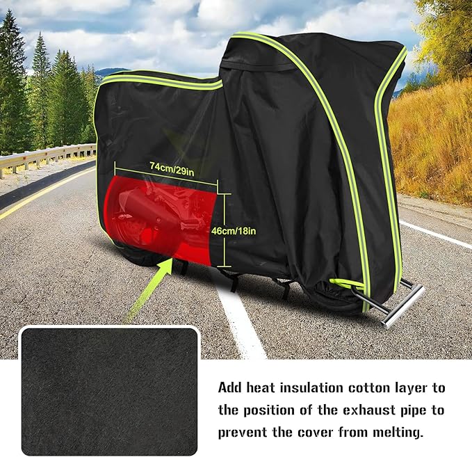 Waterproof Motorcycle Cover for Honda Grom MSX125/Navi/Monkey/2022 Benelli