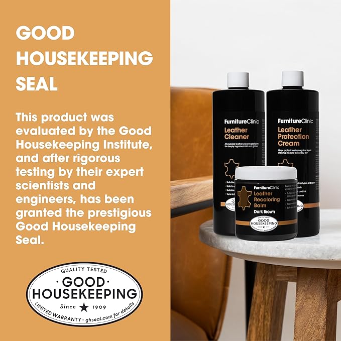 Furniture Clinic Leather Complete Restoration Kit | (5 Piece)