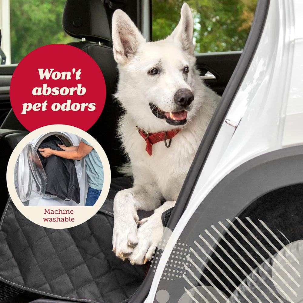 Lusso Gear Car Seat Cover & Protector for Dogs - Non-Slip Waterproof Seat...