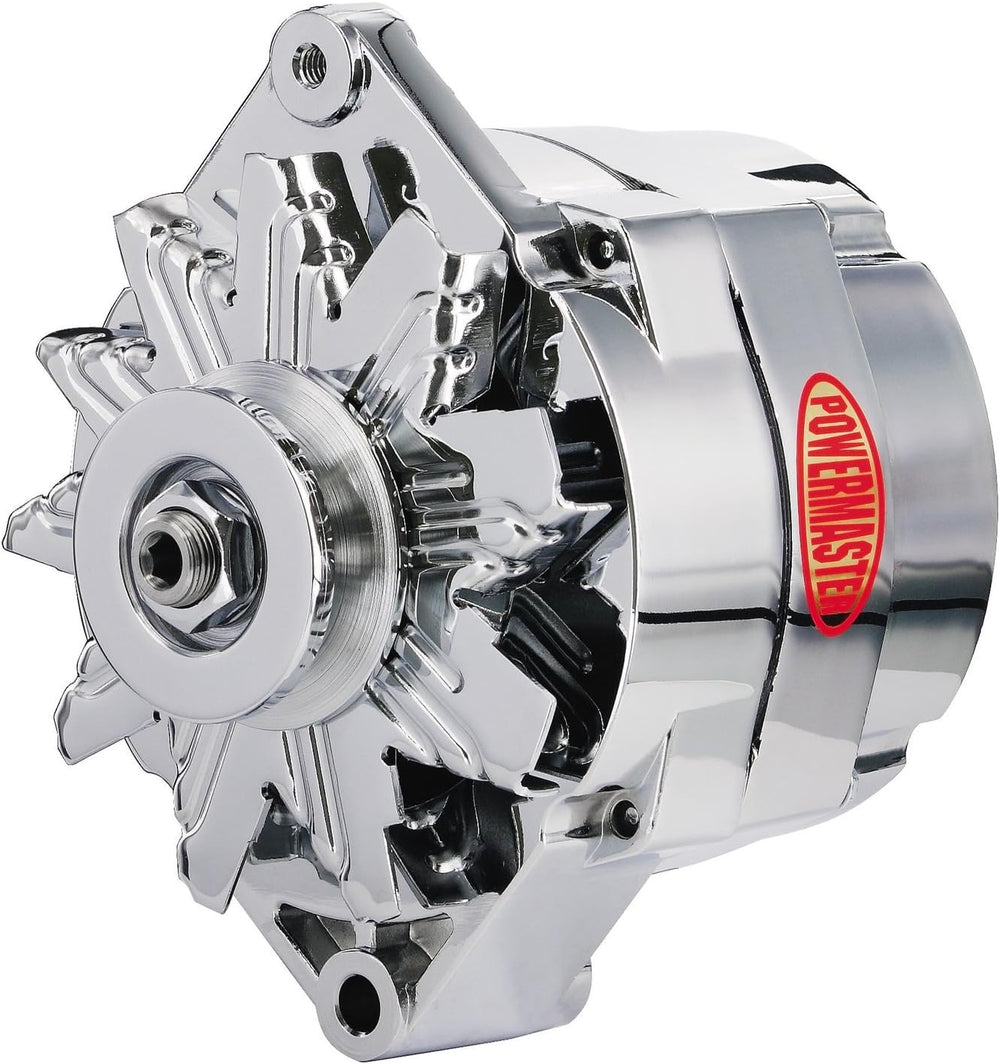 Powermaster Alternator, GM Original Look, 12SI, 100 amps, 12V, 1-Wire / 3-Wir...