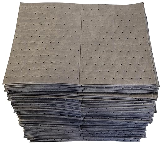 Oil-Dri L91003 15" W x 19" L Universal Light Weight Perforated Pad,...