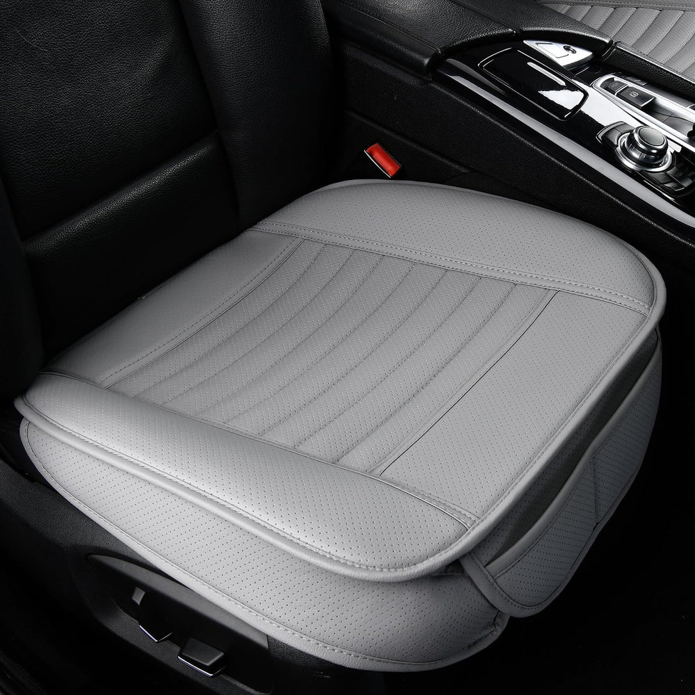 2pc Edge Wrapping Comfortable Car Front Seat Covers, Seat Protectors, Anti-Slip