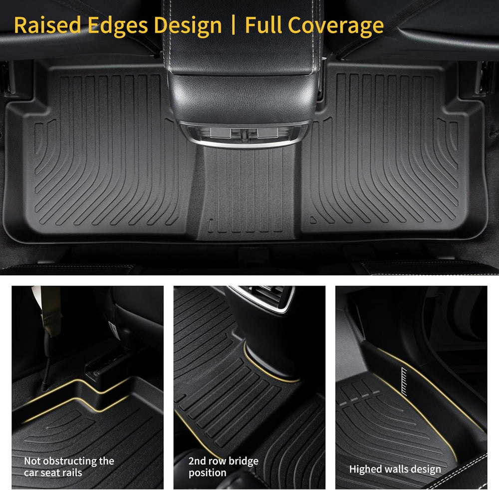 Floor Mats for Ford Ranger Supercrew 2024-2025 2026