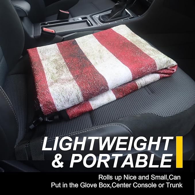 Back Seat Cover for Car Trucks Van SUV, Waterproof Rear Bench Towel Seat Covers