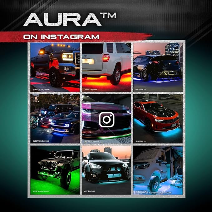OPT7 Aura Pro Underglow LED Lights Kit