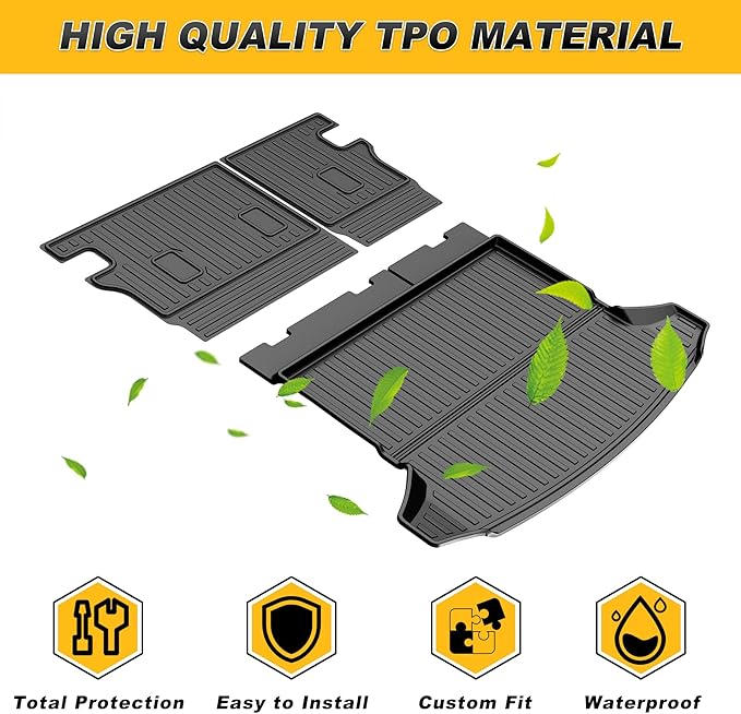 Cargo Liner with Backrest Mat Fit