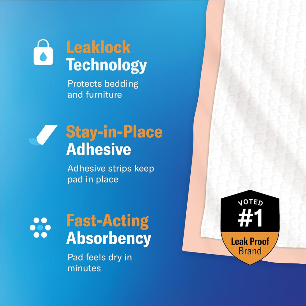 Curera Chucks Premium Disposable Underpads 36”x36” [100-Count] Ultra Absorben...