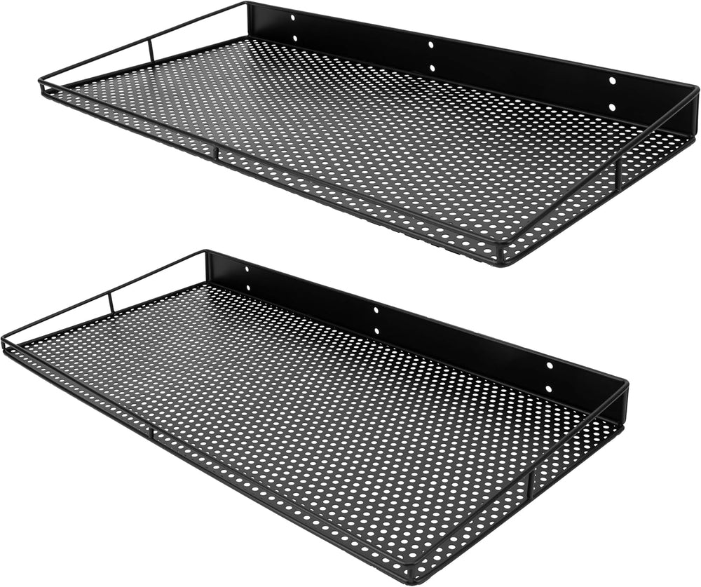 RedCall Heavy-Duty Wall Shelf, 2 Pack Garage Shelf, 23.5" x 12" Lar...