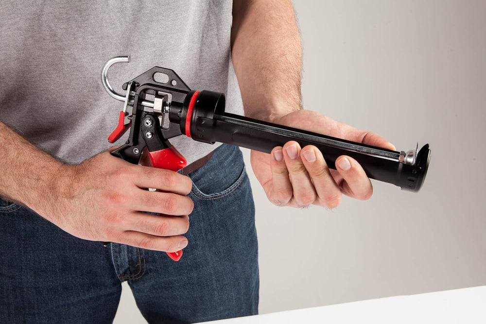 Red Devil 3989 9" Extreme Duty Caulk Gun - Hand Caulking Gun - Thrust Ra...