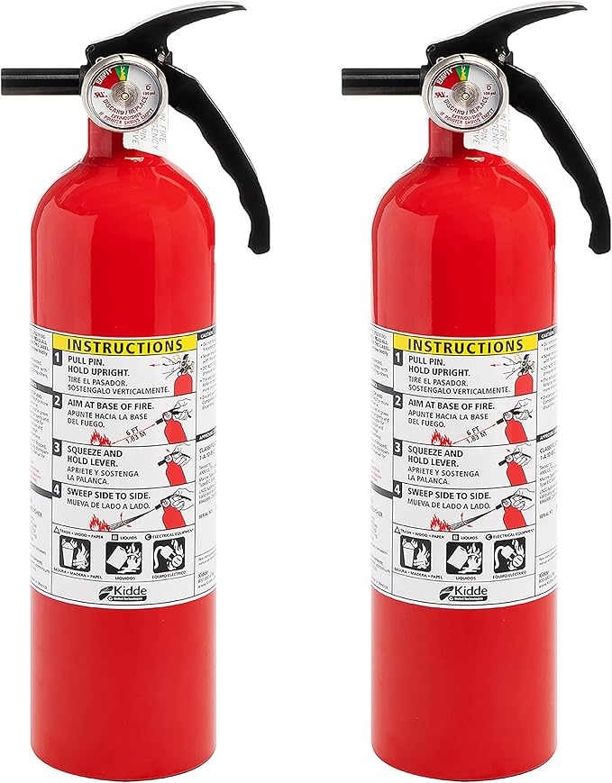 Kidde Auto Fire Extinguisher for Car & Truck, 3.2 Lbs., Dry Chemical