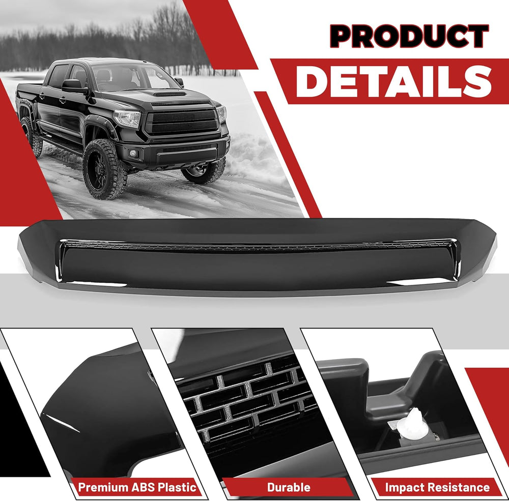 HECASA Hood Scoop Compatible with 2014-2021 Toyota Tundra Replacement for 761...