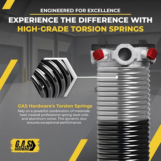 Garage Door Torsion Spring 295x2x49 Torsion Springs