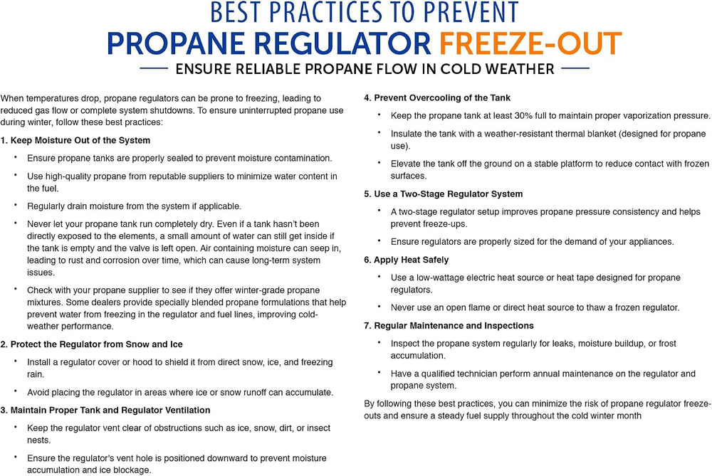 Flame King (KT12ACR-2) 2-Stage Auto Changeover LP Propane Gas Regulator With ...