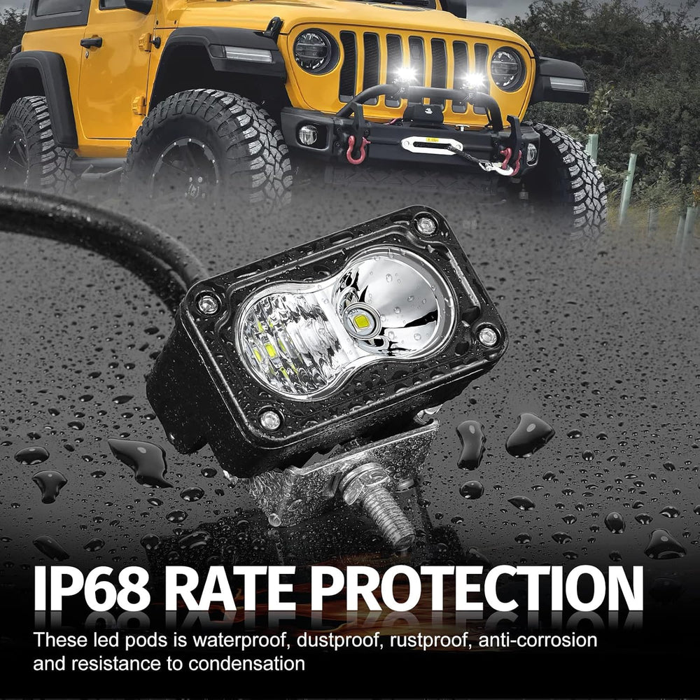 3 Inch Driving Lights LED Pod Light Cube Off Road Light Bar