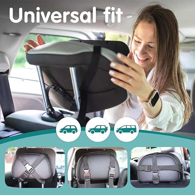 Onco Baby Car Mirror Rear Facing (2 Pack)