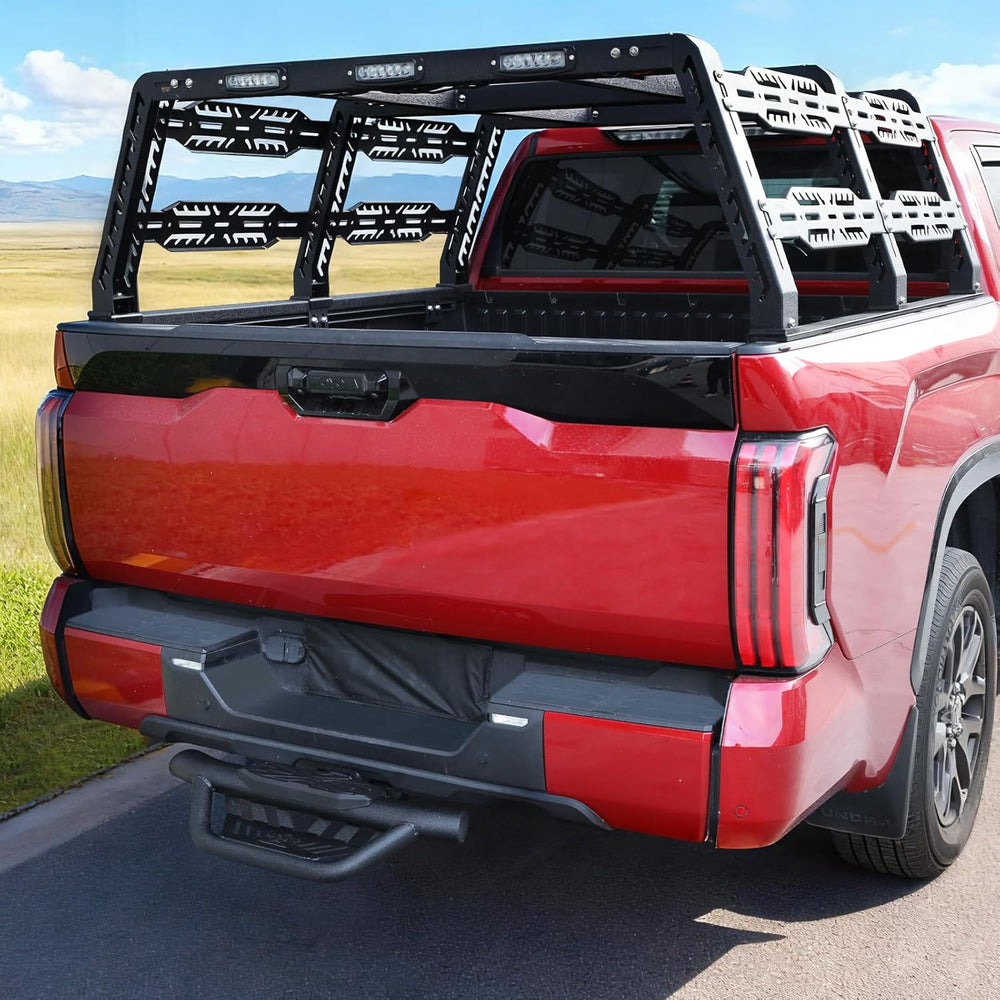 Double Layer Tow Hitch Step for 2" Hitch Receiver, Carbon Steel with Dua...
