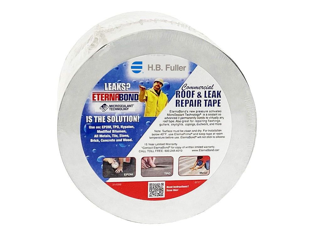 EternaBond RoofSeal Gray 6" x50' MicroSealant UV Stable RV Roof Seal...