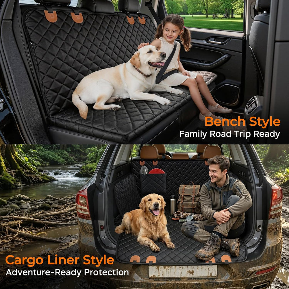 URPOWER XL Dog Seat Cover for Full-Size Trucks, 100% Waterproof Hammock