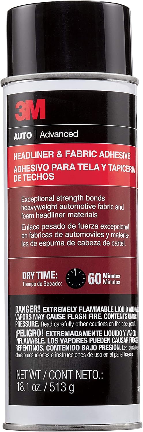 3M 38808 Headliner and Fabric Adhesive - 18.1 oz. - Case of 4