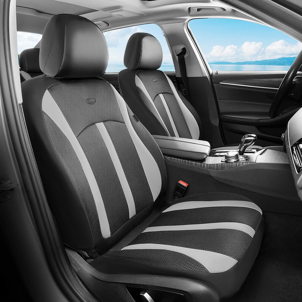 FLORICH Car Seat Covers, Breathable Mesh Automotive Seat Cover Full Sets, Fro...