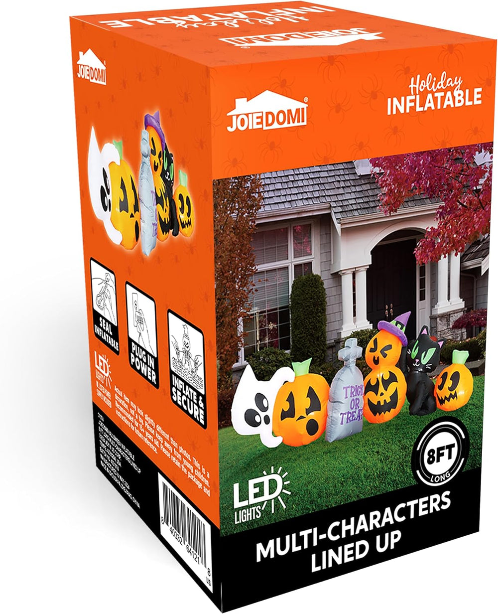 Joiedomi 8 FT Long Halloween Inflatables Outdoor Decoration, Halloween Blow U...