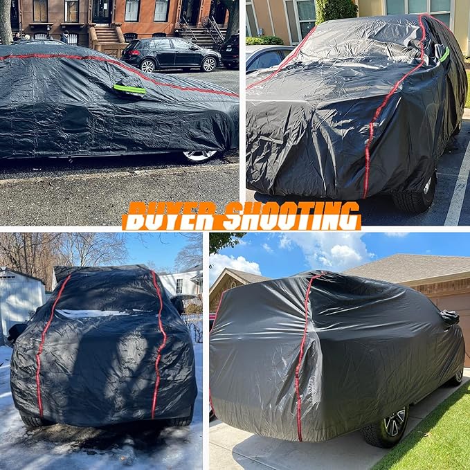 Car Cover, Fit for MPV, Breathable New Material for Sun Protection, Waterproof