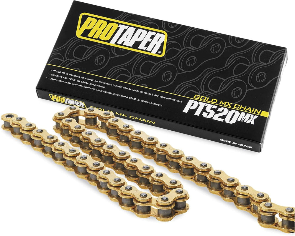 Pro Taper 520 MX Chain (120 Links) (Gold)