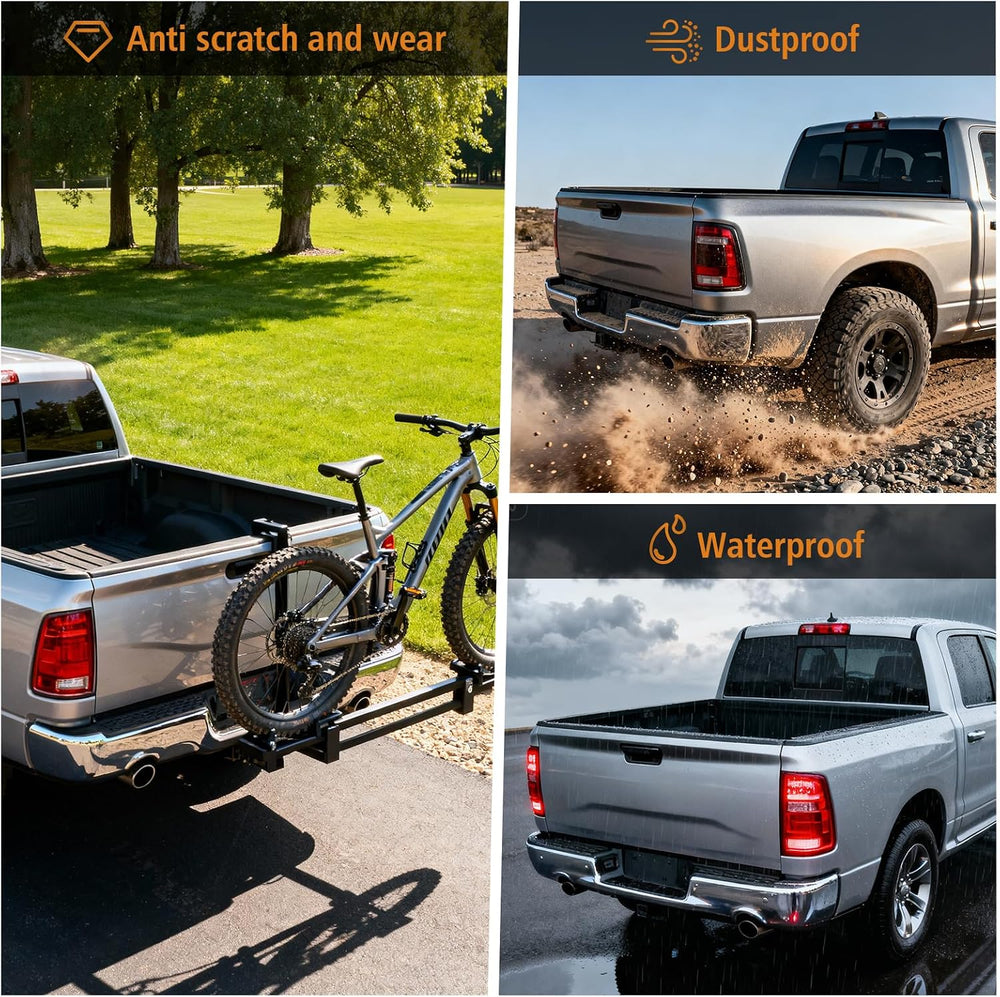 Rear Tailgate Molding Cap Spoiler, Fit for 2009-2018 Dodge Ram 1500/Fit for 2...