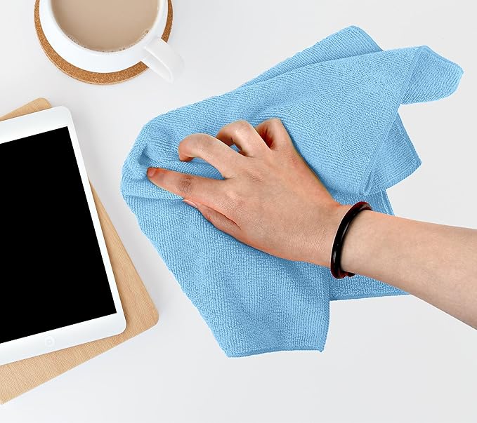 Avalon Towels Microfiber Cleaning Cloths Size 16" x 16", Highly Abs...