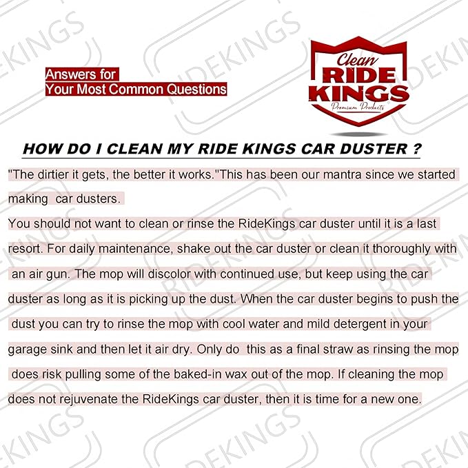Car Duster Exterior Scratch Free, Soft Car Brush Kit