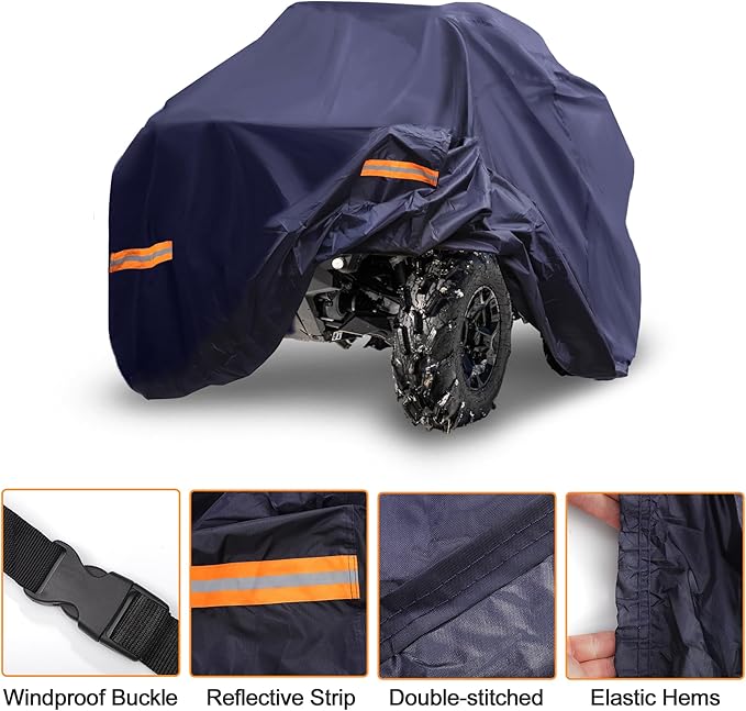X AUTOHAUX ATV Cover for Can-am Outlander MAX XT DPS/XT-P 4 Wheelers Quad Cover