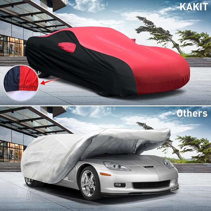KAKIT Waterproof Car Cover Custom Fit