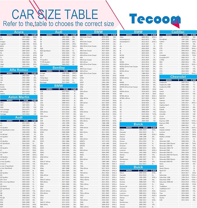 Tecoom Hard Shell Zipper Design Waterproof UV-Proof Windproof Car Cover