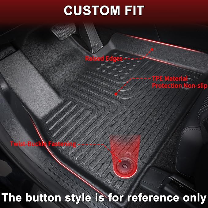 Wayhigh-All Weather Floor Mats & Cargo Liner Set
