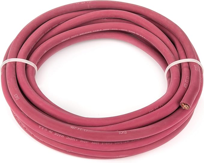 EWCS 2 Gauge Premium Extra Flexible Welding Cable 600 Volt
