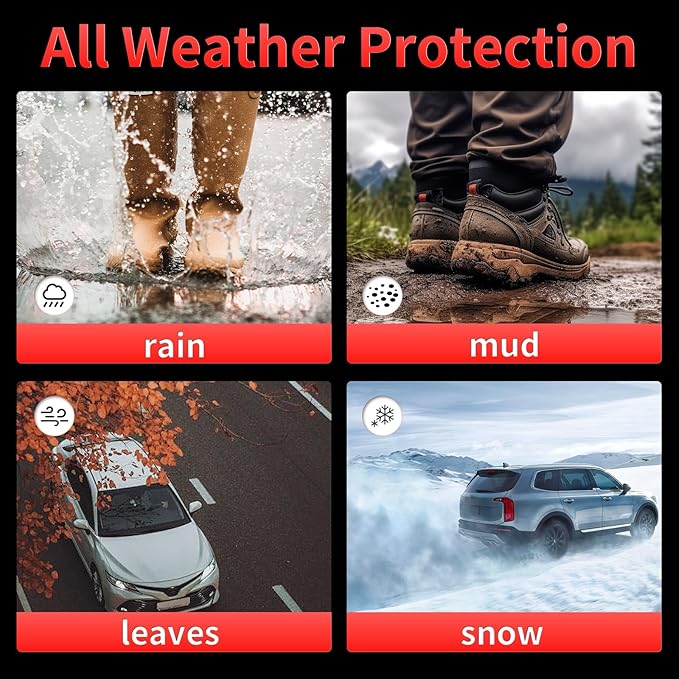 All Weather Floor Mats and Cargo Liners Set Fit