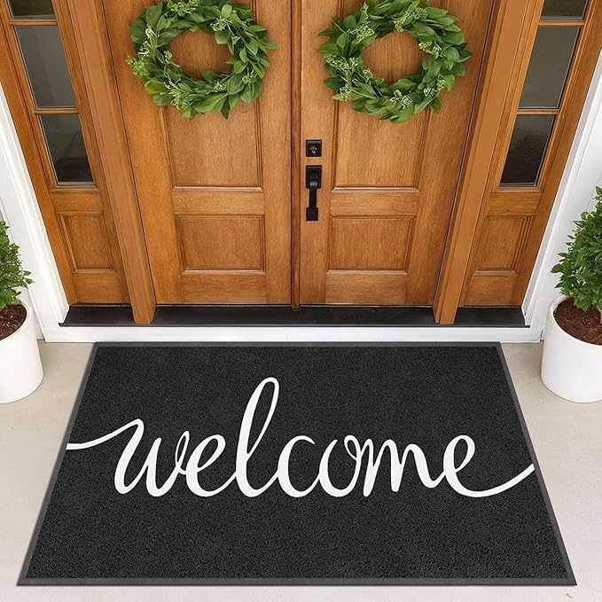 EARTHALL Funny Welcome Mats Outside/Inside 71"x47", Front Door Mat ...