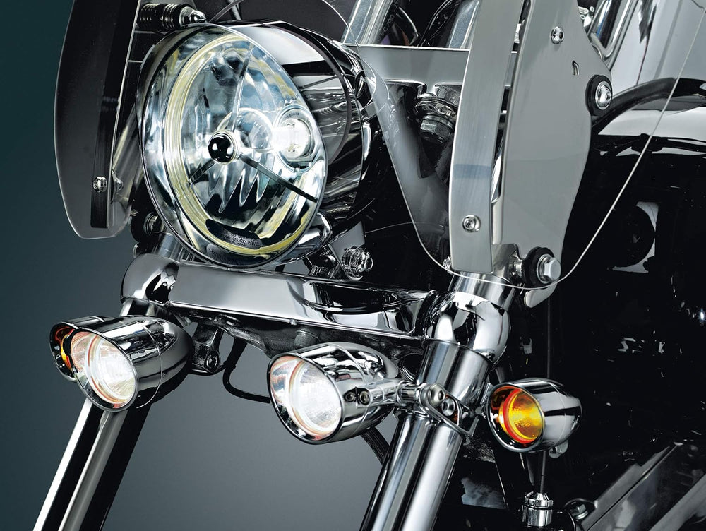 Kuryakyn 4024 Motorcycle Lighting Hardware Component: P-Clamp with 5/16"...