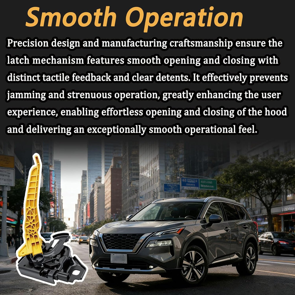 Front Hood Release Lock Catch Latch Compatible with Nissan Rogue 2021-2025, F...