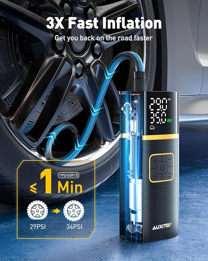 AUXITO Tire Inflator Portable Air Compressor