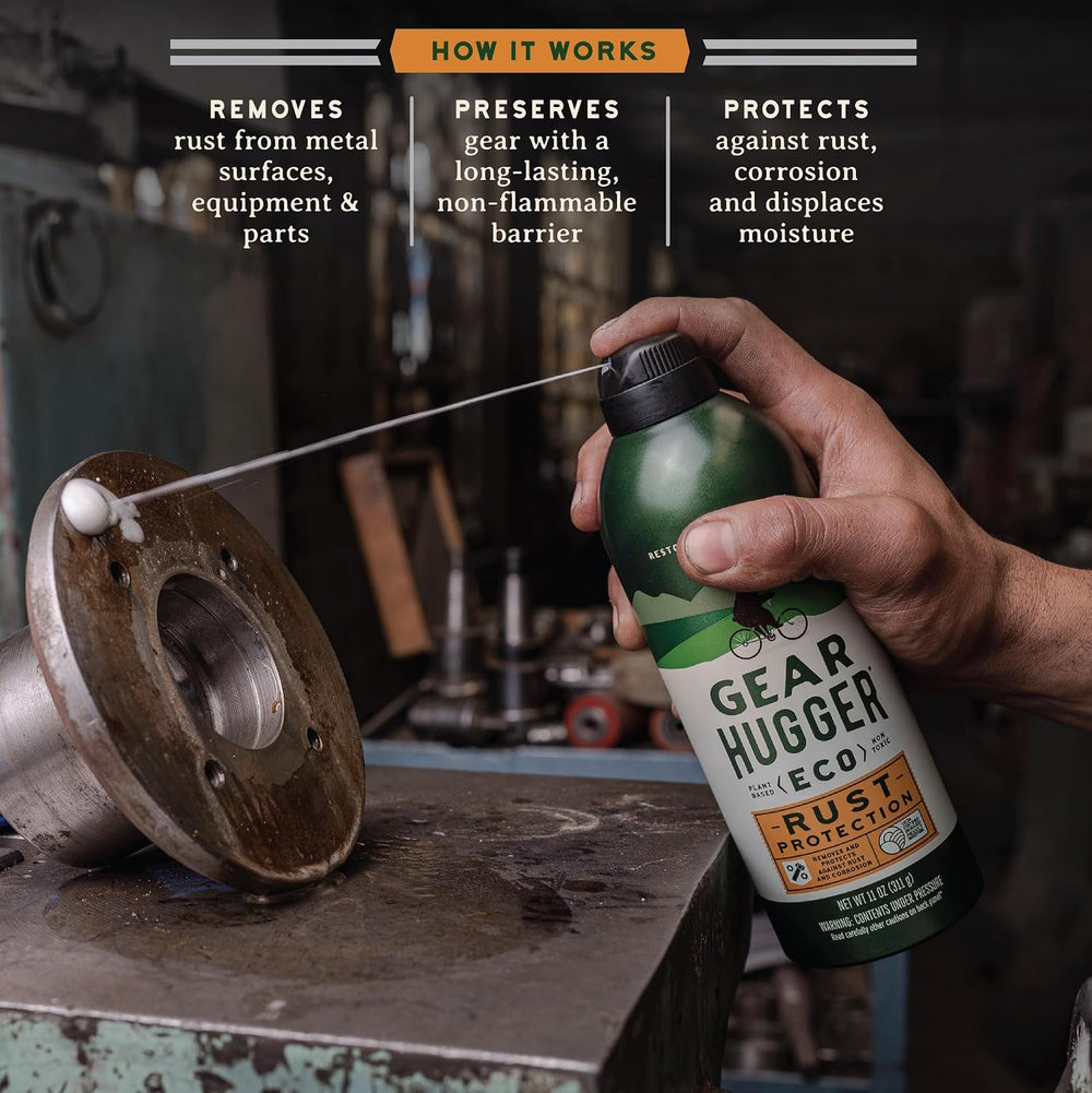 Gear Hugger Lubricant, Degreaser & Rust Remover, Plant-Based (11oz, 3pk)