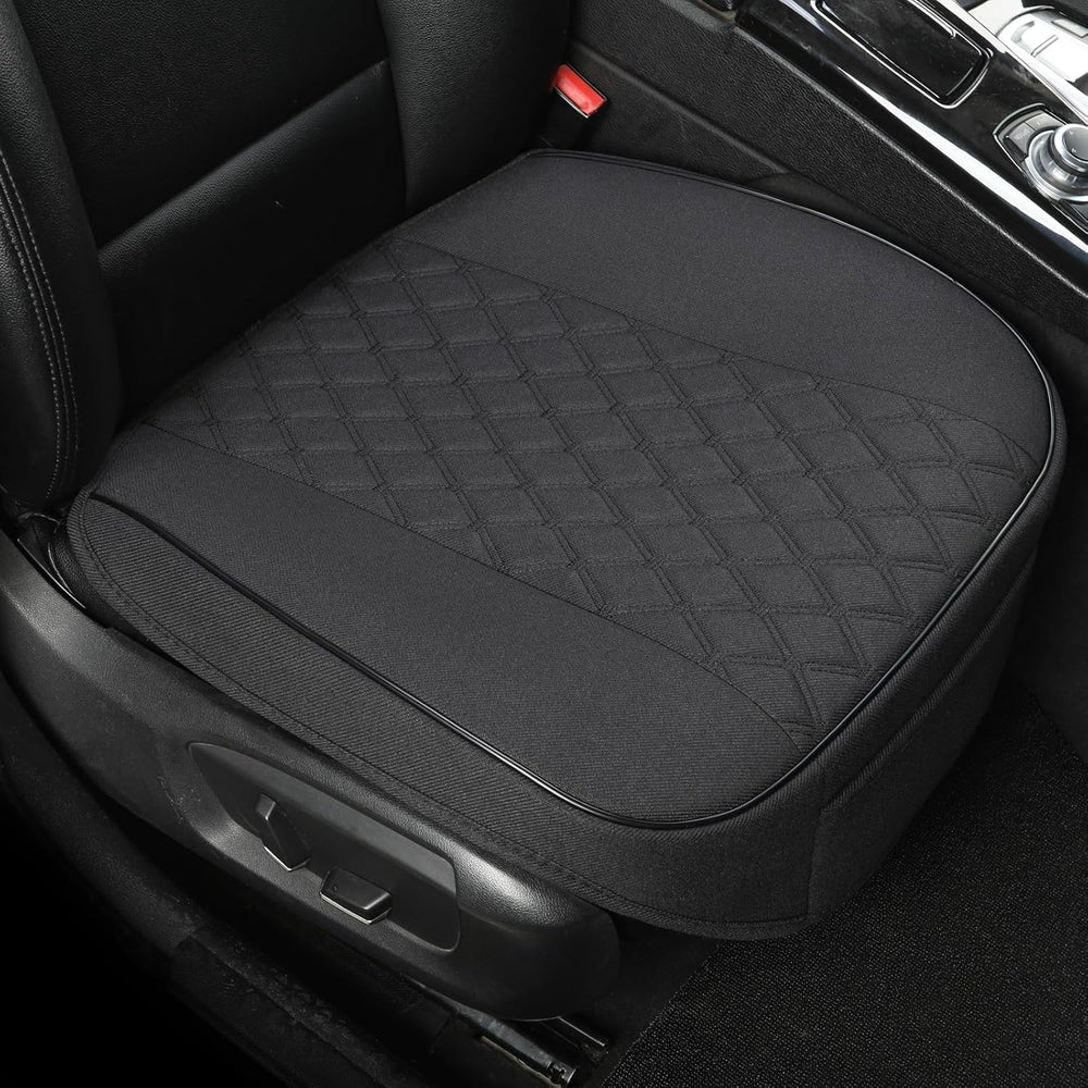 West Llama Linen Front Car Seat Cover Protector Anti-Slip Bottom Seat Cover F...