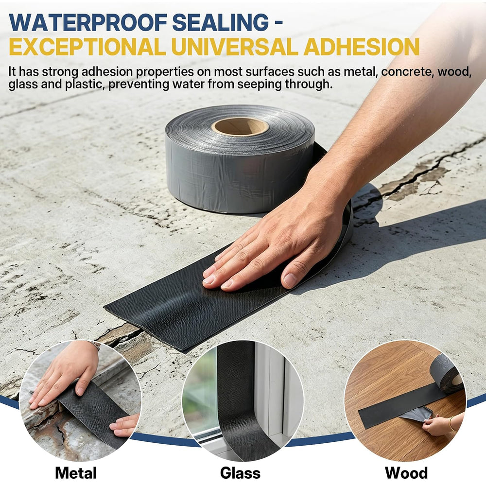 50ft X 4in Butyl Sealant Tape Waterproof Sealing Tape