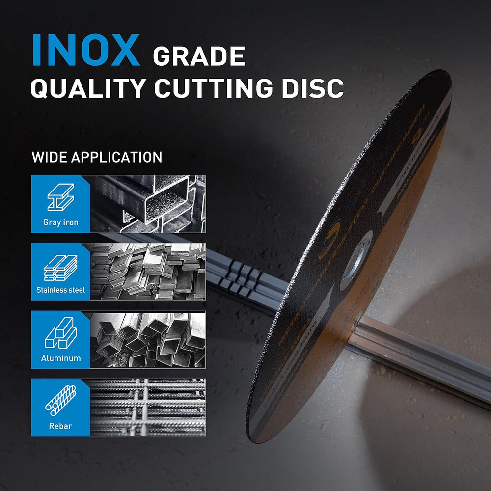 S SATC Die Grinder Cut Off Wheel 9 Inch 25PCS Cut Off Wheels Fit Angle Grinde...