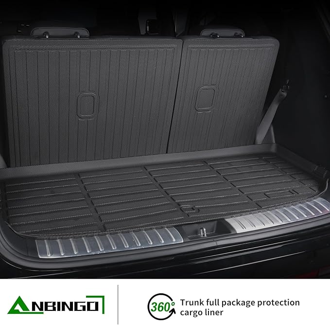 ANBINGO® Floor Mats & SeatBack Cargo Liner | Atlas 2018-2025 6 Passenger ...